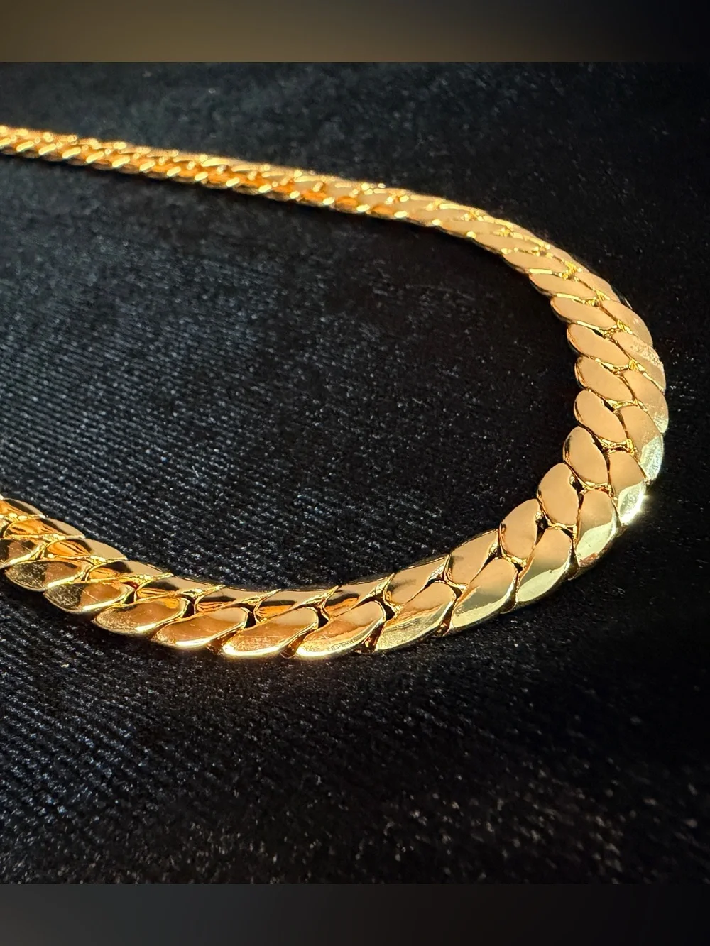 Miami Cuban 14K Stamped Gold Filled 24in 8MM necklace W/ Box Lock BRAND NEW.